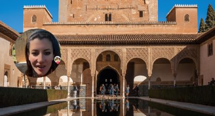 ¿Qué es eso? Tiktoker revela cuál es la duda recurrente de los turistas al visitar la Alhambra