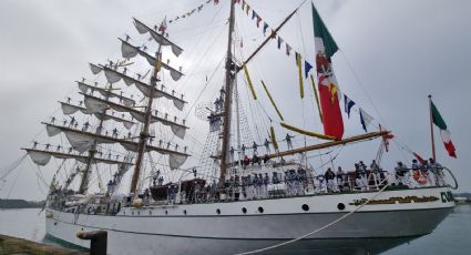 Día de la Marina: Así es el Buque Escuela ‘Cuauhtémoc’ que lleva a México por los 7 mares