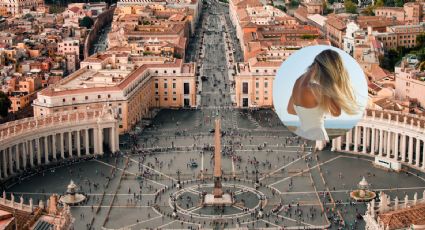 Turista australiana se hace viral en TikTok por desconocer código de vestimenta en el Vaticano