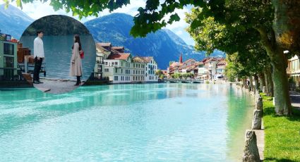 Netflix popularizó este hermoso pueblo suizo gracias a sus paisajes boscosos