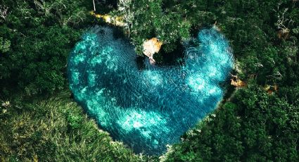 ¿Dónde está el cenote corazón, el lugar más romántico para un viaje en pareja?