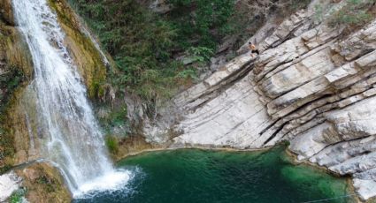 El Aguacate, el paraíso de cascadas turquesa en Puebla para huir del calor por 50 pesos