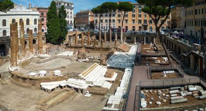 ¡Histórico! Abren al público el legendario lugar donde Julio César fue asesinado en Roma