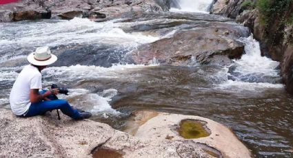 Cascada Las Hamacas: diversión completa en esta caída de agua cristalina y toboganes naturales