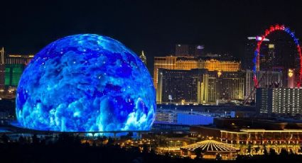 ¿Qué es? Así es la esfera gigante que ilumina Las Vegas que se viralizado en redes