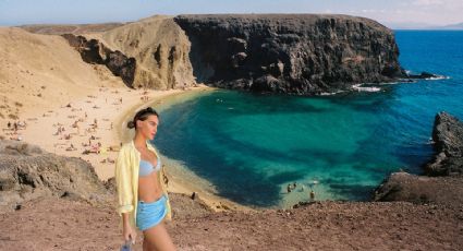 Lanzarote, la isla que ha enamorado a Belinda por sus paisajes de ensueño