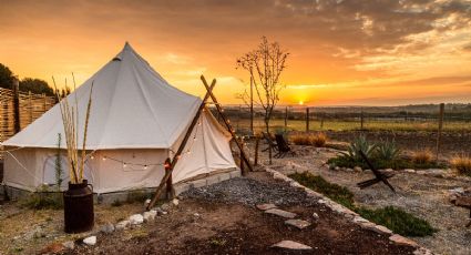 El Glamping de San Miguel de Allende con aguas termales para relajarse un fin de semana