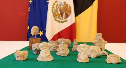 ¡Vuelven a México! 20 piezas prehispánicas regresan al país desde Bélgica