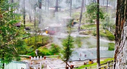 Rancho Viejo, los azufres termales de aguas cristalinas y cuartos de vapor para relajarte por 70 pesos