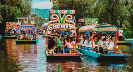 ¡Orgullo de Xochimilco! Así fue el paseo en trajinera para recorrer las calles de Londres