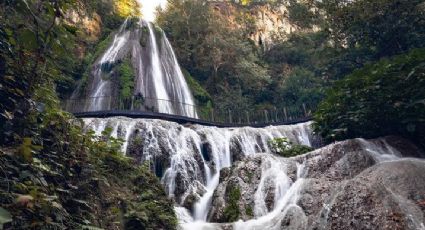 Cascada Cola de Caballo, el sitio para amantes de la aventura y para lanzarte en bungee