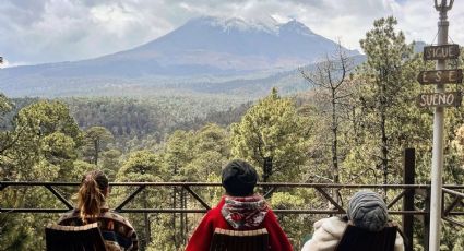 Cabañas y casas del árbol para disfrutar una aventura fría en las faldas del Popocatépetl