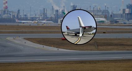 ¡Impactante! El momento en que un avión pierde su ala en la pista de despegue