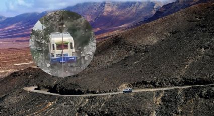 El país donde las carreteras son tan peligrosas que usan cables de acero para trasladarse