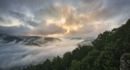 ¡Encantador! El mirador de Michoacán para amaneceres espectaculares entre neblina