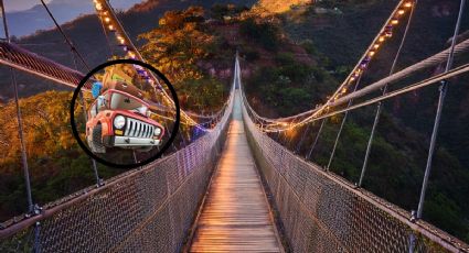 Puente colgante de Oaxaca: ¿Cómo llegar a este nuevo mirador iluminado de la sierra?