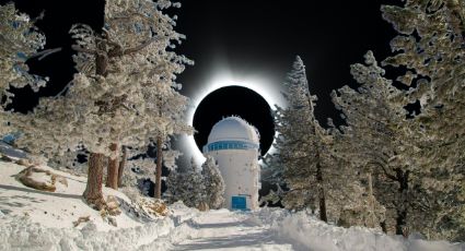 ¿Vas a ver el eclipse? El observatorio mexicano ubicado entre paisajes nevados