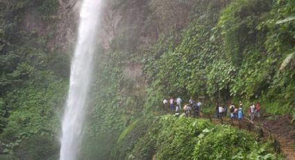 La cascada de aguas termales curativas para conocer la belleza del Soconusco