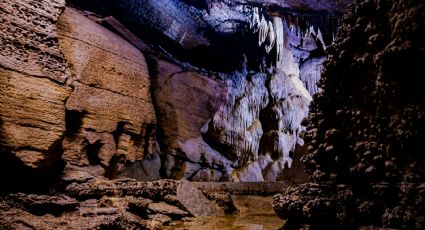 Las grutas con cuevas y techos de perlas con fósiles marinos para admirar la riqueza de Michoacán