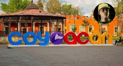 Peso Pluma se pasea por calles de la CDMX y así fue su visita a Coyoacán
