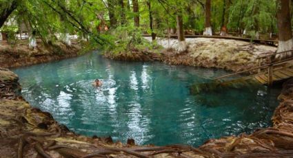 ¿Quieres refrescarte? Visita Los Cascabeles, el balneario cristalino para nadar por 70 pesos