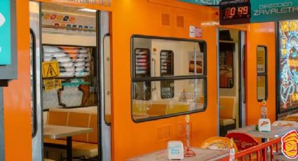 La taquería de Puebla que tiene su propio vagón del metro ideal para disfrutar taquitos al pastor