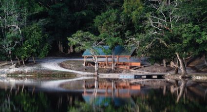 ¿Quieres refrescarte? El hotel de aguas termales en medio del bosque para ir el fin de semana