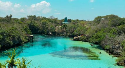 Señor, el pueblito de Quintana Roo que resguarda una hermosa laguna Azul en medio de la selva