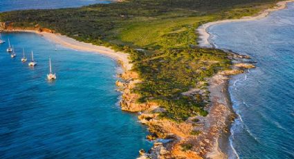 La impresionante isla del Caribe donde conviven dos países distintos