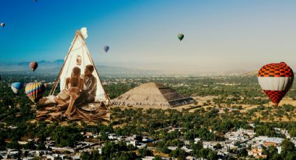 ¿Jalas? Camping con cine entre las pirámides de Teotihuacán (incluye degustación de pulque)