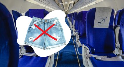 Sobrecargo explica la razón por la que no se recomienda usar shorts si tomas un vuelo
