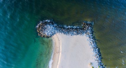 ¡Colocan barreras en playas de México! ¿Por qué están colocando 'ballenas' en Playa del Carmen?