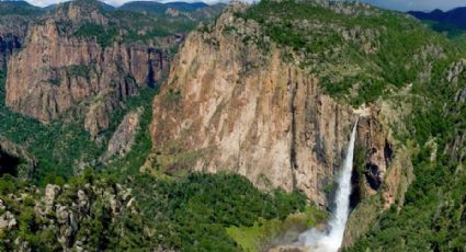 La cascada permanente más alta de Norteamérica que puedes visitar en México por 80 pesos