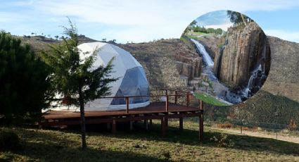 Glamping con espectacular vista a los Prismas Basálticos, ¡y además es petfriendly!