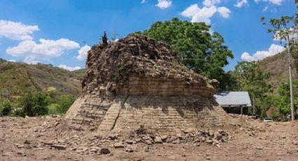 ¿Dónde? Descubren "nueva" pirámide en la Huasteca de Hidalgo