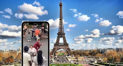 ¿Dijo que sí? Turista realiza romántica propuesta de matrimonio en París