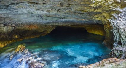 La Cueva de Saturno, el destino para nadar entre peces de colores en un lago subterráneo