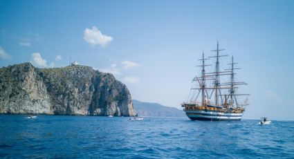 ¡Viaje al mar! Puerto Vallarta recibe al navío más bello del mundo