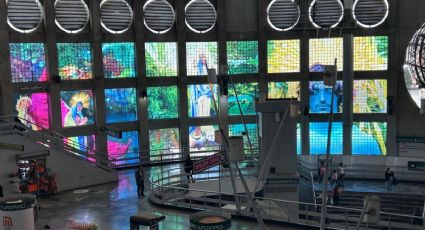 ¡Qué belleza! Metro San Lázaro se 'ilumina' con 26 fotos de gran formato del artista David LaChapelle