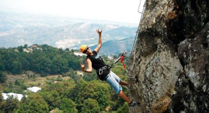 ¿Amas la aventura? El Pueblo Mágico con tirolesas, rappel y puentes colgantes para disfrutar