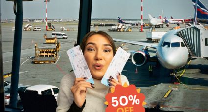 ¡Alerta viajeros! Aerolínea mexicana anuncia 50% de descuento en vuelos de avión