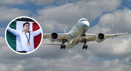 Juegos Olímpicos París 2024: Osmar Olvera, doble medallista recibe obsequio de aerolínea mexicana