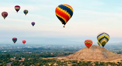 ¿Cuánto cuesta volar en globo aerostático sobre la zona arqueológica de Teotihuacán este 2024?