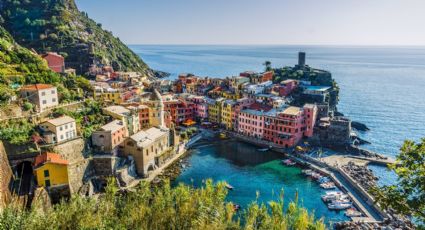 Cinque Terre, el destino italiano con casas y viñedos en acantilados de 18 metros sobre el mar