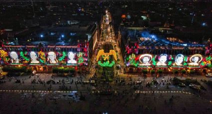 Fiestas Patrias: Zócalo de la CDMX se ilumina con decorados para celebrar el 15 de septiembre