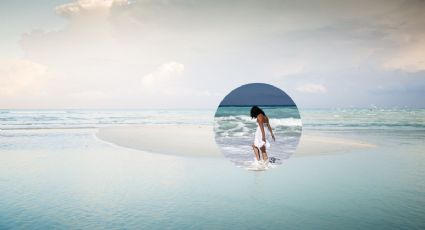 La playa mexicana donde el mar se abre y te permite caminar hacia el océano