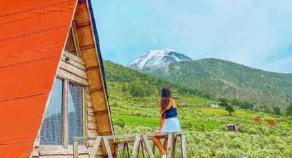 ¿Quieres ver nieve? Cabañas con vistas al Pico de Orizaba para aprovechar el megapuente