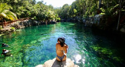 Cenote Oxmán, el paraíso ubicado en un Pueblo Mágico para nadar entre la naturaleza