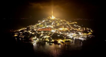 Janitzio, la isla de Michoacán que deslumbra a los visitantes en Día de Muertos