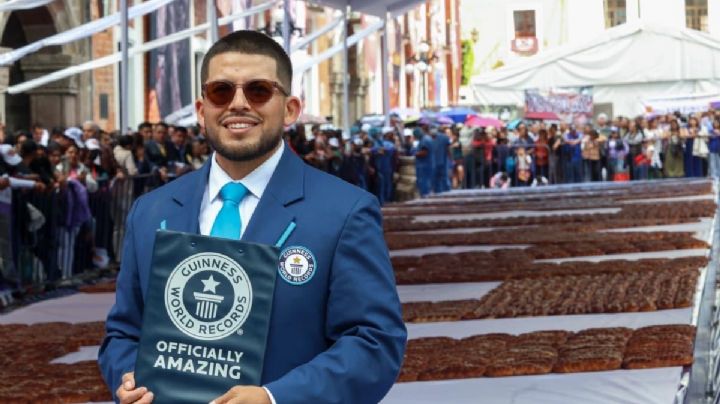 ¡Tlaxcala sí existe! Así logró un Récord Guinness por el pan de fiesta más grande del mundo
